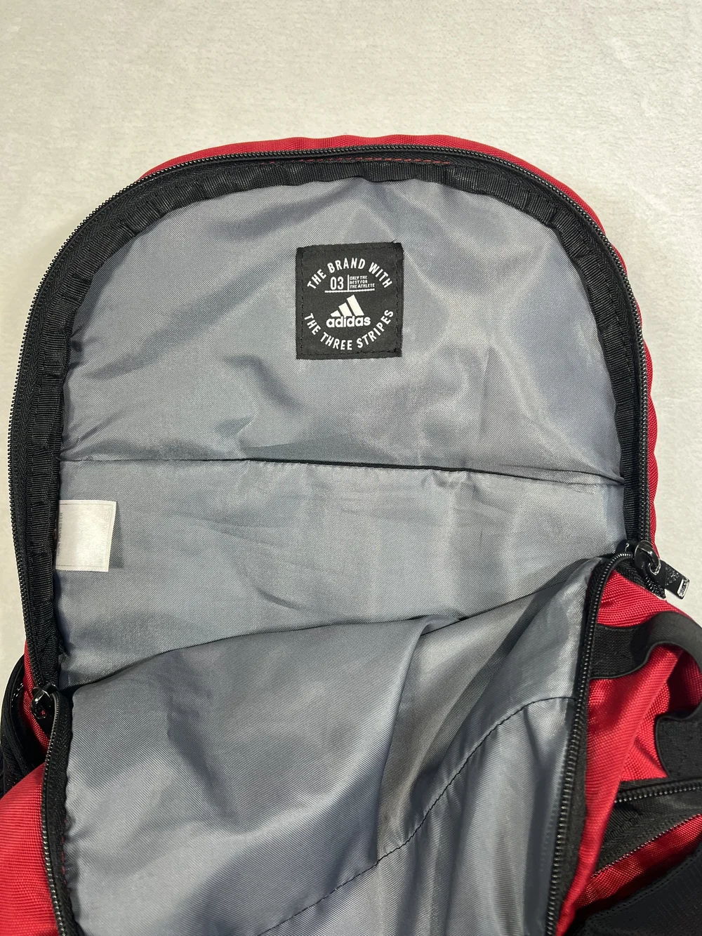 Adidas Red NC State Team Backpack for Men